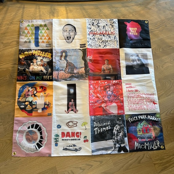 Mac Miller Album Covers Custom-Made Tapestry - Picture 2 of 3